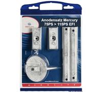 Mercury 75PS > 115PS EFI Kit d'anodes en zinc, aluminium, magnésium