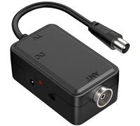 Mercury Amplificateur de Signal d'antenne TV alimenté par USB | Filtre 4G/5G | Gain de 20 DB | Amplificateur d'antenne numérique Freeview HD d'intérieur pour Une Meilleure réception | Design Compact