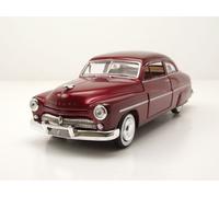 Mercury Coupe 1949 Rouge Métallique Modèle Auto 1:24 MotorMax