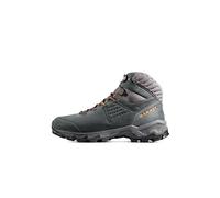 Mammut Mercury Iv Mid LTH Chaussures de Trekking et de randonnée pour Homme, Noir et Rouge Vif, 40 2/3 EU