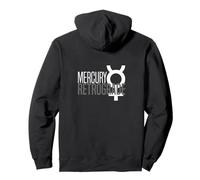 Mercury Retrograde Astrologie Transit Planetary Glyph Sweat à Capuche