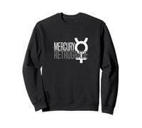 Mercury Retrograde Astrologie Transit Planetary Glyph Sweatshirt
