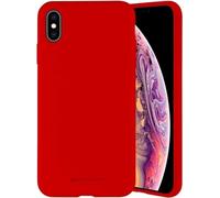 Mercury Silikon Samsung Note 20 N980 rouge/rouge Housse de protection