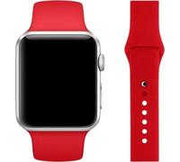 Mercury Strap Silicon Apple Watch 42/44/ 45 Mm Red/Red