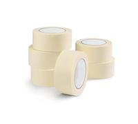 MERCURY TEXTIL Ruban de masquage pour peindre et masquer Adhésif sans laisser de résidus Disponible en pack de 6, 48 mm x 40 m, 60 m (Pack 6-40 m)