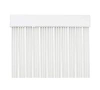 MercuryTextil P69 Rideau de porte PVC 210 x 90 cm transparent + fil blanc, plastique