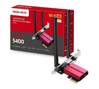 Mercusys Carte Wi-Fi PCIe MA86XE - Wi-Fi 6E AXE5400 tri-bande, Bluetooth 5.3, WPA3