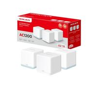 Mercusys (halo H1200g 3-pack) Ac1200 Whole-home Mesh Wi-fi System, Du