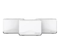 Mercusys Halo H27BE V1 - Système Wi-Fi - (3 routeurs) - jusqu'à 650 m² - maillage 2.5GbE, 1GbE, Wi-Fi 7 Bi-bande