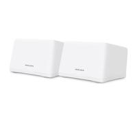 MERCUSYS WiFi 7 Mesh BE9300Mbps Tri-Bande Halo H47BE(2-Pack), Couverture jusqu'à 550 m², Connecter jusqu'à 200 Appareils, 3 Ports 2.5G, Canaux 320 MHz, Easy App Control