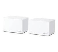 Mercusys Halo H80X V1 - Système Wi-Fi - (2 routeurs) - jusqu'à 460 m² - maillage 1GbE - Wi-Fi 6 - Bi-bande G