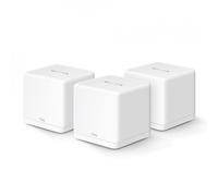 WiFi Mesh WiFi 6 Bi-Bande AX1500Mbps - MERCUSYS Halo H60X(3-pack) - Couverture Jusqu'à 550 m² - 3 Ports Gigabit - Contrôle Parental