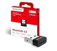 MERCUSYS MA530 TP-Link Adaptateur Bluetooth 5.3, Dongle Bluetooth 5.3, Clé Bluetooth pour PC, Casque, Souris, Manette, Clavier, Imprimantes, Smartphone, Tablette, Compatible avec Windows 11/10/8.1/7