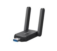 Mercusys MA72XH Clé WiFi pour PC, Wi-FI 6 AX1800 Adaptateur Wi-FI Double Bande, 2 antennes Haute Performance, USB 3.0, WPA3, MU-MIMO, Uniquement Compatible avec Windows 11/10
