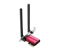 [Nouveau] MERCUSYS MA86XE- Carte réseau PCLe AXE5400, Wi-FI 6E avec Bluetooth 5.2, Triple Bande, 6 GHz/5 GHz/2,4 GHz, Compatible avec Windows 11 et 10, MU-MIMO, OFDMA, Norme de cryptage WPA3