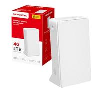 MERCUSYS MB112-4G Routeur sans Fil N LTE 4G 300 Mbps avec Fente SIM, Cat 4 jusqu'à 150 Mbps, Couverture réseau maximale, Mode routeur WiFi, Prend en Charge jusqu'à 32 appareils, Connexion WAN