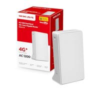 MERCUSYS MB230-4G TP-Link Routeur 4G+ WiFi AC1200Mbps, Box 4G SIM, 4G CAT6 Vitesse Jusqu'à 300Mbps, 2 Ports Gigabit, Ports d'Antenne Externe 4G, Modem 4G, Déverrouillé Compatible Toute SIM