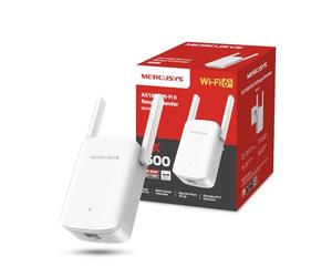 MERCUSYS ME1500X TP-Link Répéteur WiFi 6, Amplificateur Puissant WiFi AX1500 Mbps, Compatible avec Les Box Internet, Profitez sans Changer Votre Box