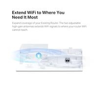 Mercusys ME60X prolongateur réseau Répéteur réseau Blanc 10, 100, 1000 Mbit/s