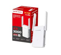 MERCUSYS ME80X TP-Link Répéteur WiFi 6, Amplificateur WiFi AX3000 Mbps, Port Ethernet Gigabit, Couvre jusqu'à 150 m², Repeteur WiFi Puissant, Compatible avec Les Box Internet