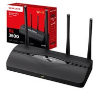 MERCUSYS MR27BE BE3600Mbps Dual Band WiFi 7 Router, 2x 2.5 Gbps Ports, 4K-QAM An