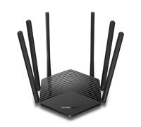 Mercusys MR50G Routeur Wi-Fi 5 (802.11ac) Bi-bande 2.4/5GHz 1900 Mbps Gigabit Ethernet, 6 Antennes externes, MU-MIMO, WPA/WPA2-PSK, Noir
