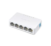 Mercusys MS105 commutateur réseau Non-géré Fast Ethernet (10/100) Blanc