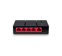 MERCUSYS MS105G Commutateur/concentrateur réseau Ethernet de Bureau 5 Ports, répartiteur Ethernet 10/100/1000 Mbps, économie d'énergie jusqu'à 82 %, Plug & Play, commutateur TP-Link, Parfait pour la