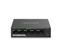 Mercusys MS105GP commutateur réseau Gigabit Ethernet (10/100/1000) Connexion Ethernet, supportant l'alimentation via ce port (PoE) Noir