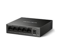 MERCUSYS - Commutateur d'ordinateur Gigabit à 5 ports, 5 ports 10/100/1000 Mbps, installation multiple, négociation automatique, MDI/MDIX, économie d'énergie, boîtier en métal, Plug & Play, aucune