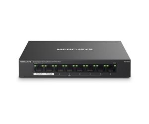 Mercusys MS108GP commutateur réseau Géré Gigabit Ethernet (10/100/1000) Connexion Ethernet, supportant l'alimentation via ce port (PoE) Noir