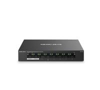 Mercusys MS108GP Switch Gigabit 8 porte PoE+ 1000 Mbps Metallo per Reti
