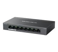 Mercusys MS108GP V1 - Commutateur - 8 x 10/100/1000 (7 PoE+) - de bureau, fixation murale - PoE+ (65 W) G