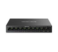 Mercusys MS110CMP V1 - Commutateur - 8 x 10/100 (8 PoE+) + 2 x 10/100/1000 - de bureau, fixation murale - PoE+ (115 W)