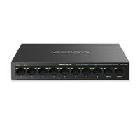 Mercusys MS110CMP V1 - Commutateur - 8 x 10/100 (8 PoE+) + 2 x 10/100/1000 - de bureau, fixation murale - PoE+ (115 W)