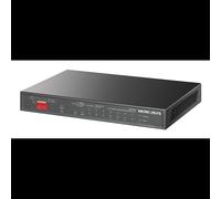 Mercusys MS110GMP Switch 10 Ports Gigabit Ethernet PoE+ (8 Ports) 111W, Capacité 20 Gbit/s, MAC 4K, IEEE 802.3af/at/x, Montage Mural