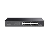 MERCUSYS Commutateur de bureau Gigabit MS116GS 16 ports boîtier métal noir