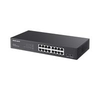 MERCUSYS MS116GS TP-Link Switch Gigabit 16 Ports, Montage de Bureau ou de Rack, Plug & Play, Priorité du trafic, Prévention de la Boucle, Mode d'isolation, Fonctionnement Silencieux, Boîtier