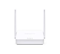 MERCUSYS MW301R N300 Routeur Wi-FI (300 Mbit/s 2,4 GHz, 2 Ports LAN) pour Connexion à Un Model câble, DSL, Fibre Optique, Point d'accès