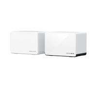 Mercusys TP-Link Halo H85X Mesh Wi-FI 6 AX3000Mbps Double Bande, 2,5G Port WAN/LAN, 2 Ports WAN/LAN Gigabit, Couverts jusqu'à 460 m2, MU-MIMO, WPA3, contrôle par Application, 2 pièces