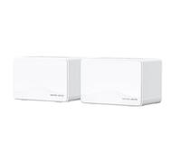 Mercusys TP-Link Mesh Wi-FI 7 BE3600Mbps Double Bande, 3 Ports WAN/LAN Gigabit, Couverts jusqu'à 460m2, 4K-QAM, MLO, Multi-RUs, Contrôle par APP, Halo H25BE(2-Pack)