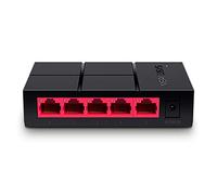 Mercusys TP-Link MS105G Switch Ethernet 5 Ports, Switch RJ45, Hub RJ45 pour la Maison et Le Bureau, Plug-and-Play, Montage sur Bureau, boîtier en Plastique