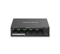 Mercusys TP-Link MS105GP Switch PoE+ 5 ports Gigabit, 4 ports PoE+, 65W pour tous les ports PoE, Boitier Métal, Plug-and-Play, durable et silencieux