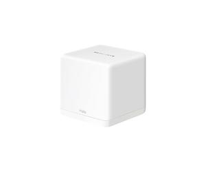Mercusys TP-Link Router Mesh WiFi 6 AX1500Mbps, 3 Ports Gigabit WAN/LAN, contrôle Parental, WiFi Mesh Router et AP, Connectez jusqu'à 100 appareils, Couverture jusqu'à 230m², Halo H60X(1-Pack)