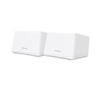 MERCUSYS WiFi 7 Mesh BE9300Mbps Tri-Bande Halo H47BE(2-Pack), Couverture jusqu'à 550 m², Connecter jusqu'à 200 Appareils, 3 Ports 2.5G, Canaux 320 MHz, Easy App Control