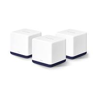 WiFi Mesh AC1900 Mbps - Mercusys Halo H50G(3-Pack) - Couverture 550 - 3 Ports Gigabit Ethernet - Beamforming