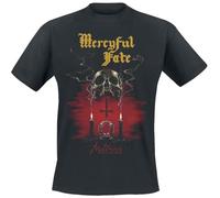 Mercyful Fate Melissa (40th Anniversary) Homme T-Shirt Manches Courtes Noir M