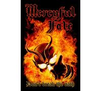 Mercyful Fate - Poster "Don't Break The Oath", Tissu RO3518 (Taille unique) (Noir/Orange)