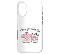 Mère avec Inscription « Mom You Take The Cake » Coque pour iPhone 17