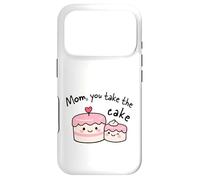 Mère avec Inscription « Mom You Take The Cake » Coque pour iPhone 17 Pro